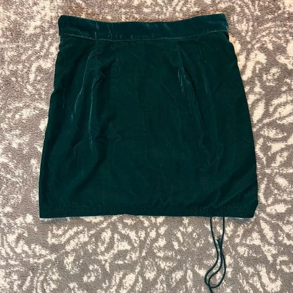 Free People Skirts Free People Vivienne Velvet Mini Skirt Size 2 - Picture 8 of 11